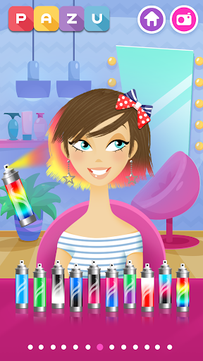Girls Hair Salon – Hairstyle makeover kids games mod screenshots 5