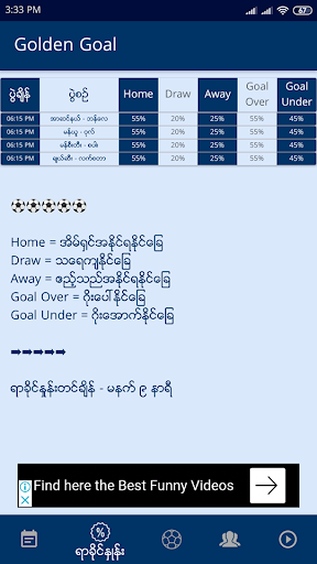 Golden Goal Football Statistics mod screenshots 4