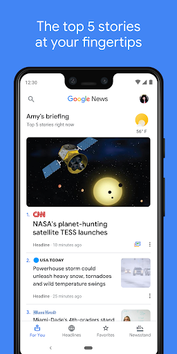 Google News – Top world amp local news headlines mod screenshots 1