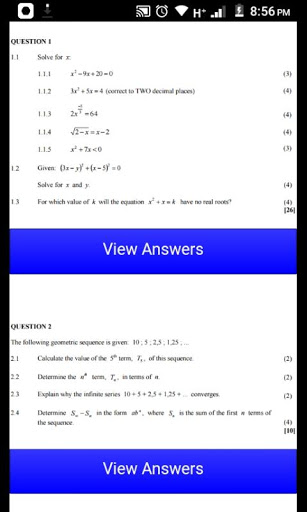 Grade 12 Mathematics Mobile Application mod screenshots 5