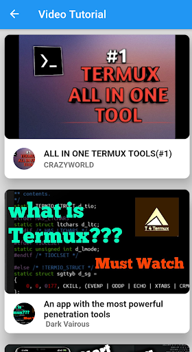 Guide To Termux tools mod screenshots 2