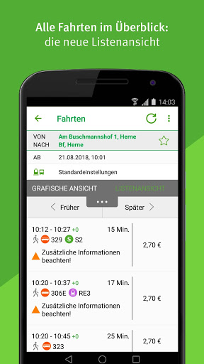 HCR App – Fahrplan Herne mod screenshots 3
