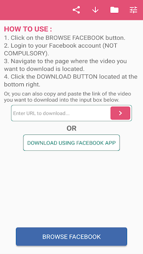 HD Video Downloader for Facebook mod screenshots 1