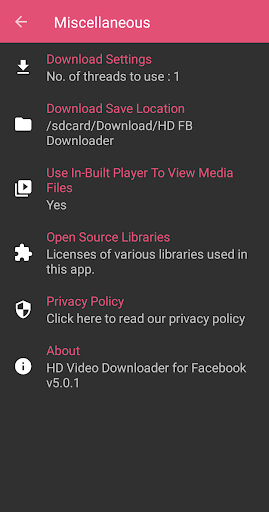 HD Video Downloader for Facebook mod screenshots 5