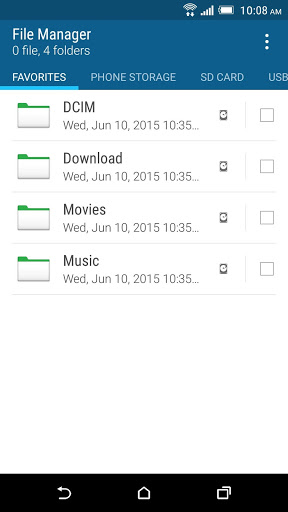 HTC File Manager mod screenshots 1