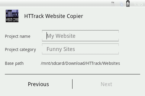 HTTrack Website Copier mod screenshots 2