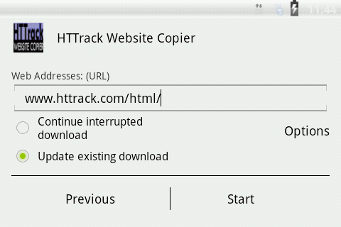 HTTrack Website Copier mod screenshots 3