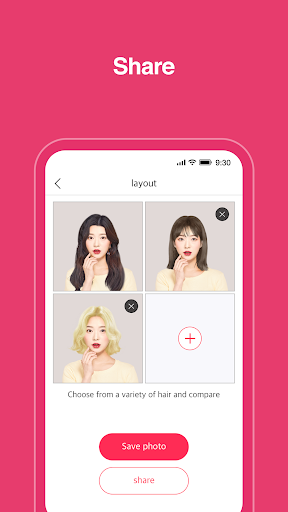 Hairfit – k-pop hairstyle simulator mod screenshots 4