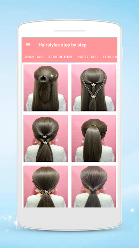 Hairstyles step by step for girls mod screenshots 4