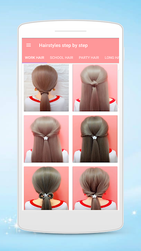 Hairstyles step by step for girls mod screenshots 5