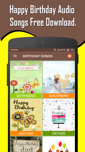 Happy Birthday Songs Offline mod screenshots 1