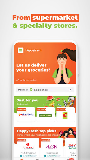 HappyFresh – Grocery amp Food Delivery Online mod screenshots 2