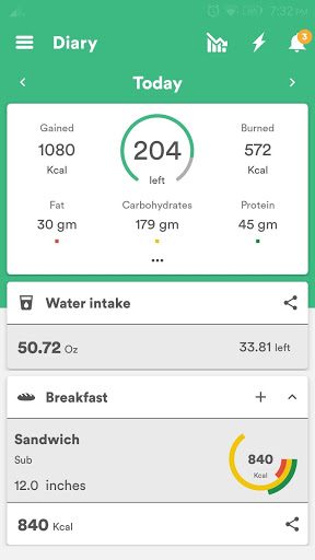 Health amp Fitness Tracker with Calorie Counter mod screenshots 3