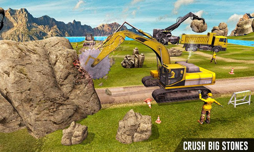 Heavy Excavator Construction Simulator Crane Game mod screenshots 3