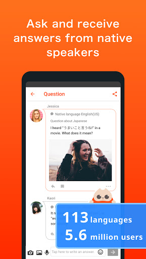 HiNative – QampA App for Language Learning mod screenshots 1