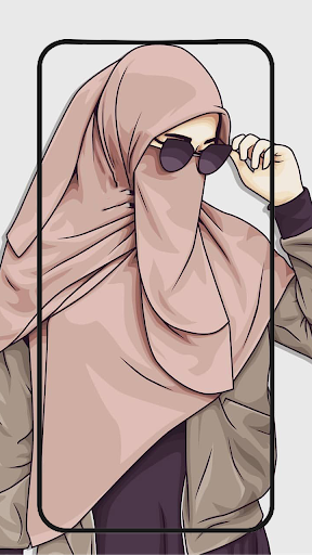 Hijab muslima Wallpapers cartoon mod screenshots 2