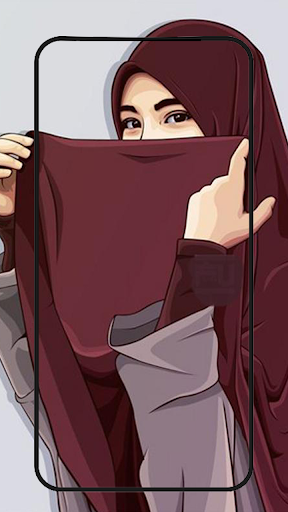 Hijab muslima Wallpapers cartoon mod screenshots 3