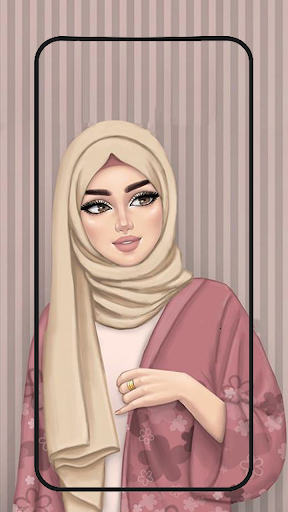 Hijab muslima Wallpapers cartoon mod screenshots 4
