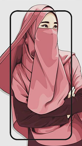 Hijab muslima Wallpapers cartoon mod screenshots 5