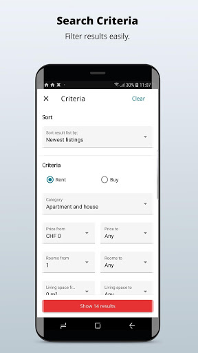Homegate – apartments to rent and houses to buy mod screenshots 2