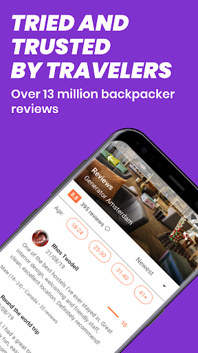 Hostelworld Hostels amp Backpacking Travel App mod screenshots 5