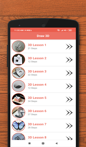 How to Draw 3D – 3D shapes drawing mod screenshots 1