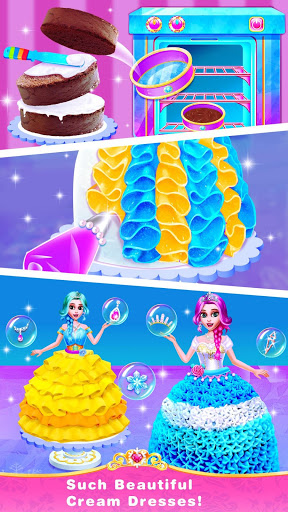 Ice Princess Comfy Cake -Baking Salon for Girls mod screenshots 3