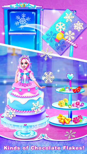 Ice Princess Comfy Cake -Baking Salon for Girls mod screenshots 4