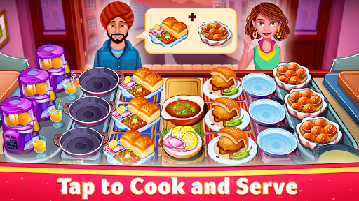 Indian Cooking Star Chef Restaurant Cooking Games mod screenshots 2