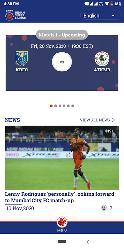 Indian Super League – Official App mod screenshots 1