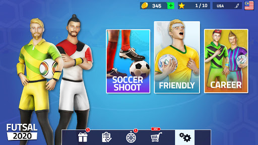 Indoor Soccer Games Play Football Superstar Match mod screenshots 3