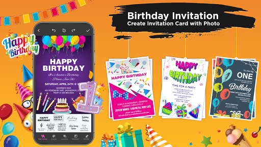 Invitation Maker Free – Birthday amp Wedding Card mod screenshots 4