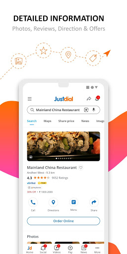 JD -Search Shop Travel Food Live TV News mod screenshots 3