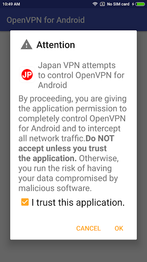 Japan VPN – Plugin for OpenVPN mod screenshots 3