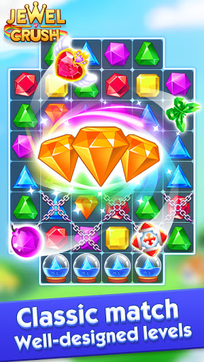 Jewel Crush – Jewels amp Gems Match 3 Legend mod screenshots 1