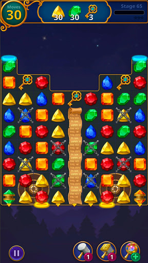 Jewels Magic Mystery Match3 mod screenshots 2