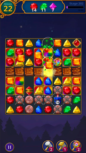 Jewels Magic Mystery Match3 mod screenshots 5