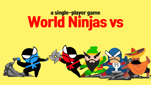 Jumping Ninja Battle – Two Player battle Action mod screenshots 2