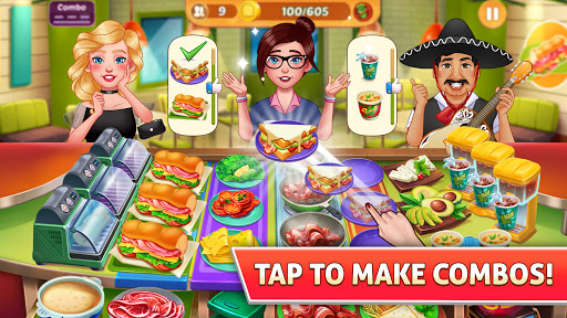 Kitchen Craze Free Cooking Games amp kitchen Game mod screenshots 4