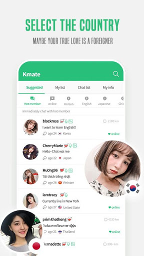 Kmate-Meet Korean and foreign friends mod screenshots 3