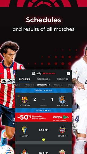 La Liga Official App – Live Soccer Scores amp Stats mod screenshots 4
