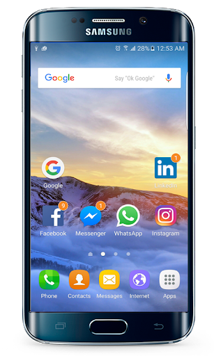 Launcher Galaxy J7 for Samsung mod screenshots 1