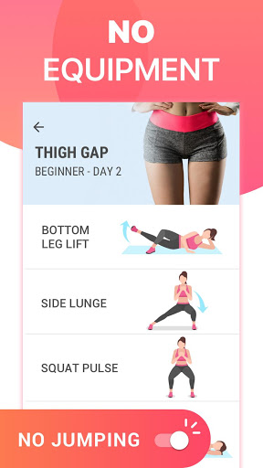 Leg Workouts for Women – Slim Leg amp Burn Thigh Fat mod screenshots 5