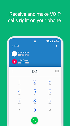 Line2 – Second Phone Number mod screenshots 1