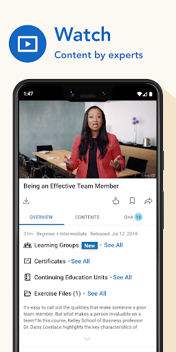 LinkedIn Learning Online Courses to Learn Skills mod screenshots 2