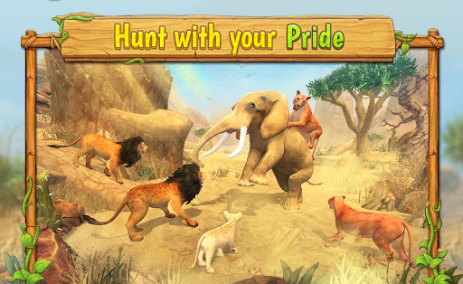 Lion Family Sim Online – Animal Simulator mod screenshots 2