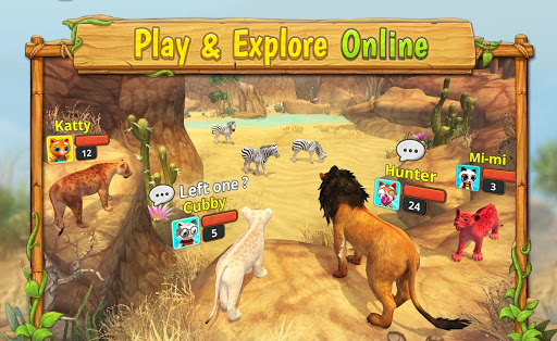 Lion Family Sim Online – Animal Simulator mod screenshots 3