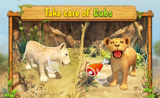 Lion Family Sim Online – Animal Simulator mod screenshots 4