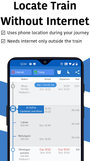 Live Train amp Indian Rail Status – Locate My Train mod screenshots 1