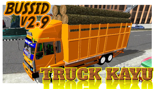 Livery Bussid Mod Truck Kayu mod screenshots 1